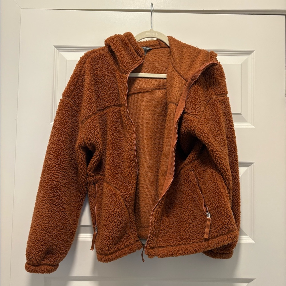 eddie bauer teddy bear zip up